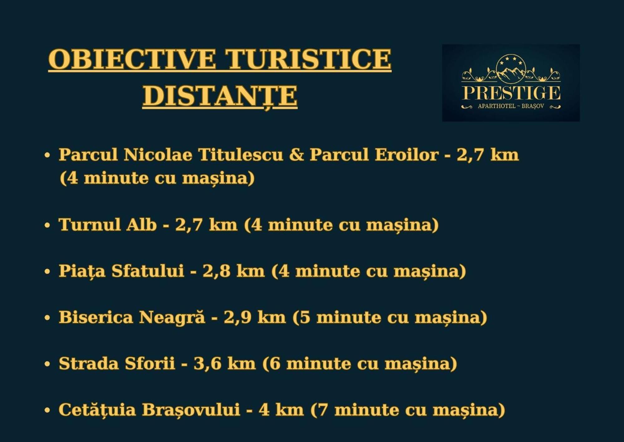 Prestige Aparthotel Braşov Extérieur photo